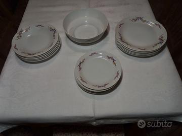 SERVIZIO PIATTI Vintage /Shabby chic