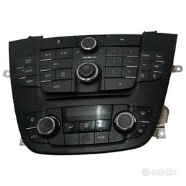 CONSOLE CENTRALE CON COMANDI CLIMA E RADIO OPEL In