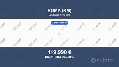 Immobile in asta di 110 m² a Roma