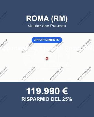 Immobile in asta di 110 m² a Roma