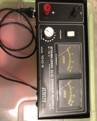 ELTELCO  mod 1013-S  Stabilized DC  2-15 v.  10A