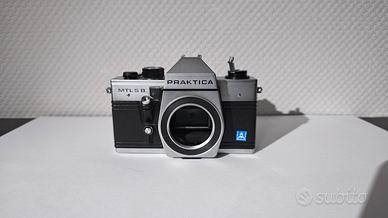 Set Fotografico Analogico: Praktica MTL 5 B + Lent