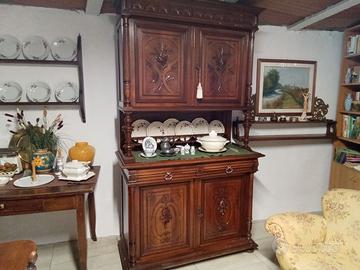 Credenza francese in noce fine 800