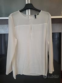 camicia bianca tg L 