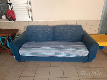 divano letto compreso di materasso ortopedico 