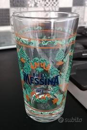 set  4 bicchieri birra Messina 