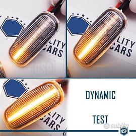 Frecce LED Laterali Sequenziali AUDI Bianche CANbu