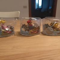 3 macchinine Super Mario, Pull back Racers
