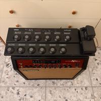 Amplificatore Yamaha DG80-112A e Yamaha MFC10
