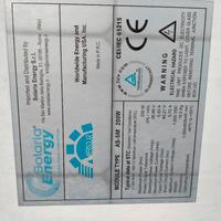 Pannello fotovoltaico 200wp