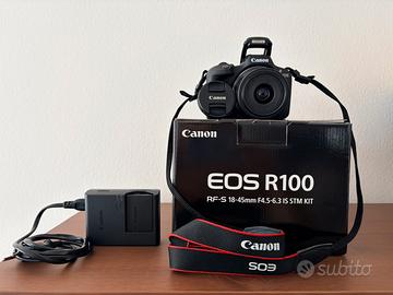 Canon EOS R100 RF-S 18-45 F4.5-6.3 IS STM KIT