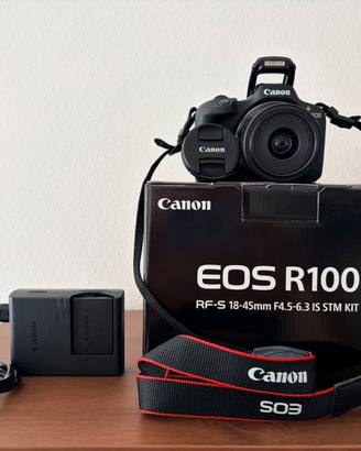 Canon EOS R100 RF-S 18-45 F4.5-6.3 IS STM KIT