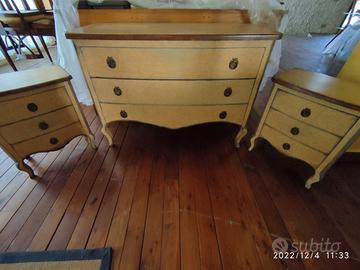 Trittico comò e comodini - Crestan