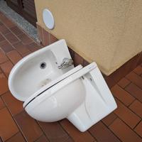 WC + Bidet sospesi POZZI GINORI