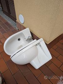 WC + Bidet sospesi POZZI GINORI