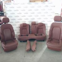Kit sedili interni pelle marrone maserati ghibli a
