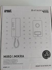 Urmet 1122/601 Kit Citofonico 4+N Mono e BiFamily