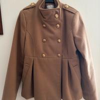 Cappotto donna Rinascimento colore marrone chiaro