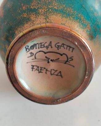 Vaso Vintage Bottega Gatti Faenza 