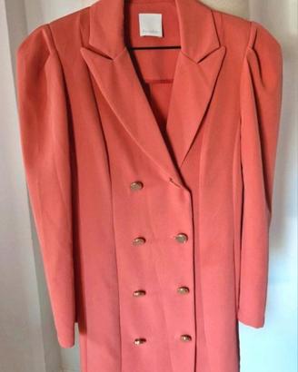 Abito blazer doppiopetto con bottoni dorati S
