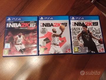 PS4 giochi basket Nba 2k