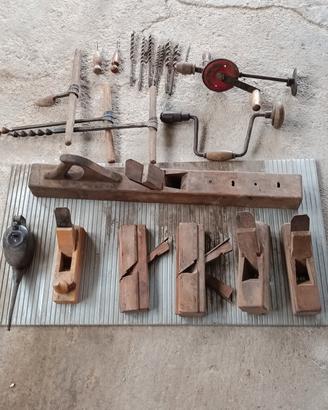 attrezzi lavorazione legno vintage 