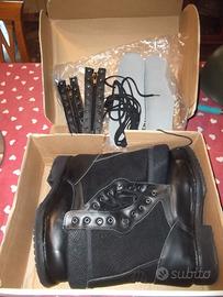 Stivaletti Militari Tg 42 GdF 2003 Black Boots