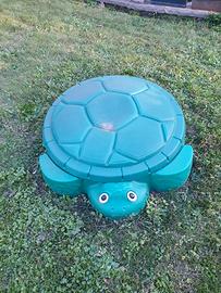 sabbiera a tartaruga per bambini
