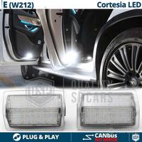2 Luci LED Sottoporta Per MERCEDES Classe E W212