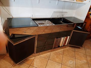 Mobile Sideboard consolle Michel Pigneres 1970

