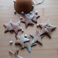 Decorazione scacciapensieri ceramica cotto artigia