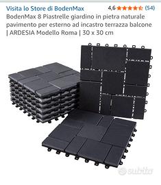 Piastrelle giardino in pietra Naturale 