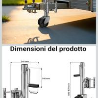 Servotimone con Ruota
