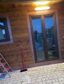 Portafinestra e finestra