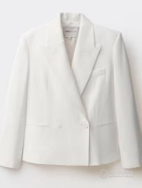 Giacca Blazer Donna Bianca Mango