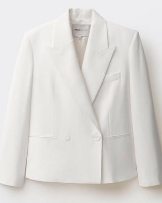 Giacca Blazer Donna Bianca Mango