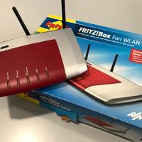 Router FRITZBOX 7270 + ADSL/Fibra Telecomitalia