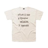 T-shirt “ GLI SBAGLI CHE FAI “ OFF WHITE