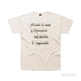 T-shirt “ GLI SBAGLI CHE FAI “ OFF WHITE
