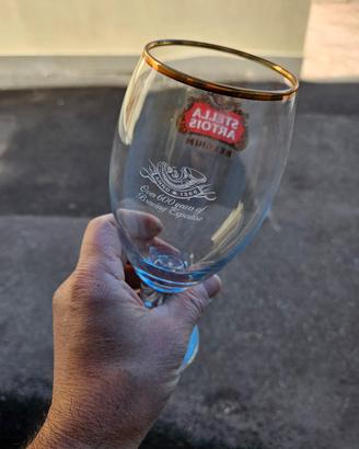 Set 6 Bicchieri Birra Stella Artois Edizione Oro