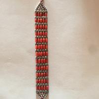 Bracciale in corallo e argento 925