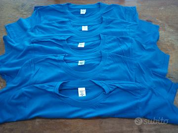 5 t-shirt uomo da lavoro keya taglia s