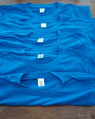 5 t-shirt uomo da lavoro keya taglia s