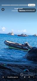 gommone Quick silver selva 20 cv