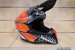 AIROH Casco Cross Wraap - Idol - Orange