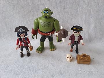 playmobil Super4 9409 Orco con Ruby *RARO + pirata