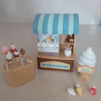 Sylvanian families "bancarella dei gelati"