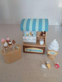 Sylvanian families "bancarella dei gelati"