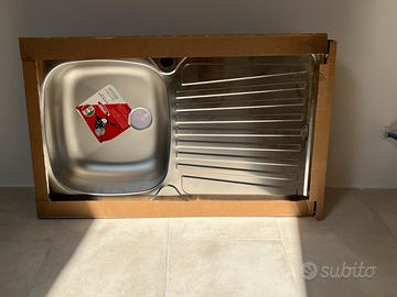 Lavello inox mondial 79x50 1Vs Sx