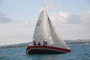 Moretto barca a vela da regata Dolphin DOD 24.5